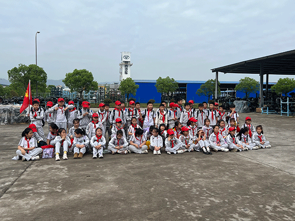 永安市南门小学到福建海西公司开展春日研学活动